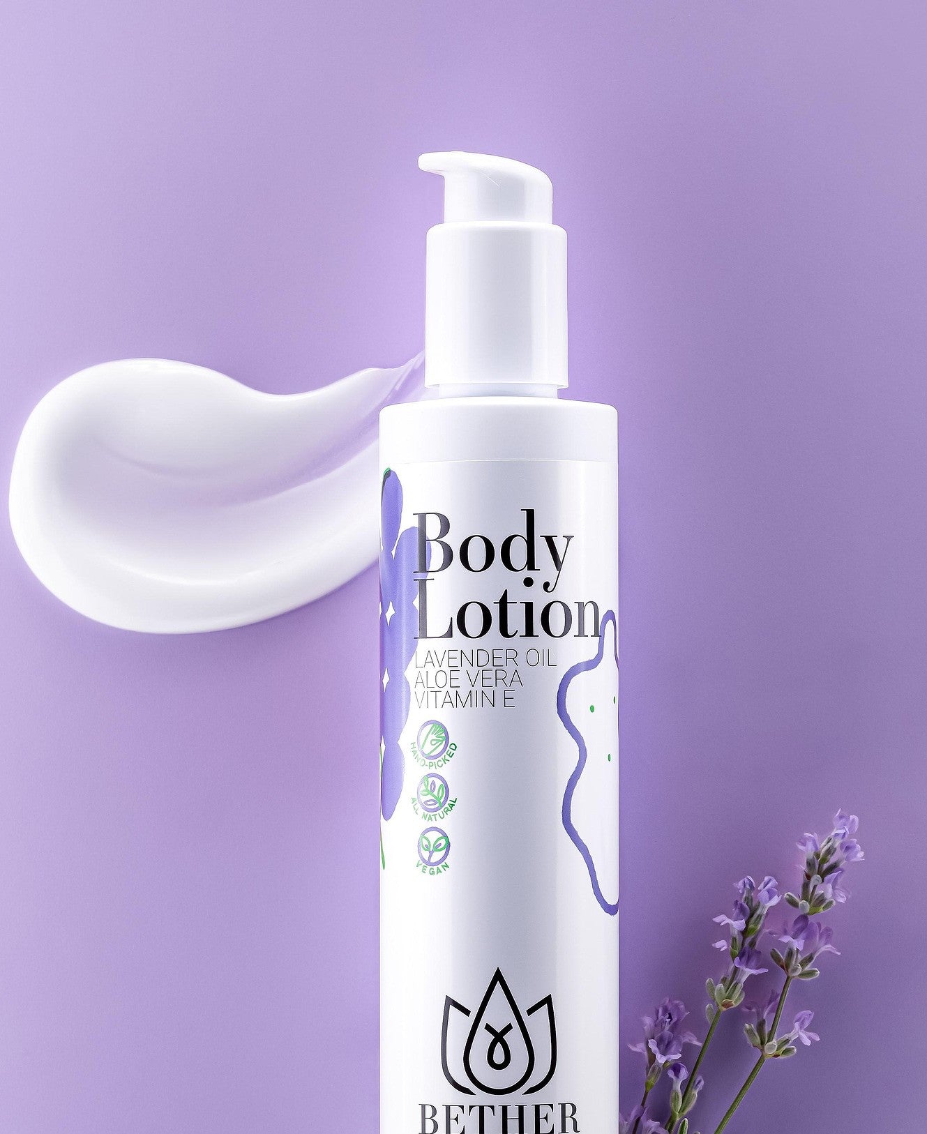 Лосион за тяло с лавандула