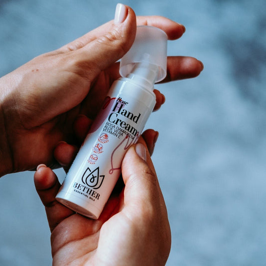 Крем за ръце с розово масло, алое вера и витамин Е