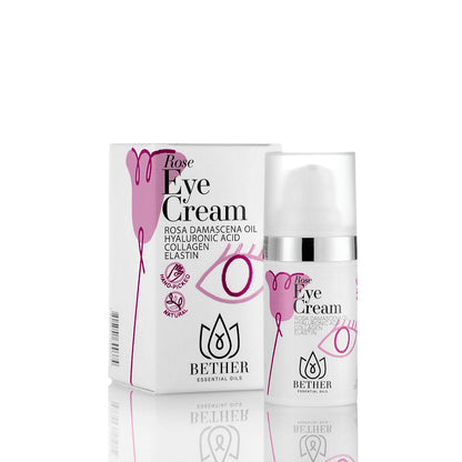 Околоочен крем с роза, хиалурон и колаген