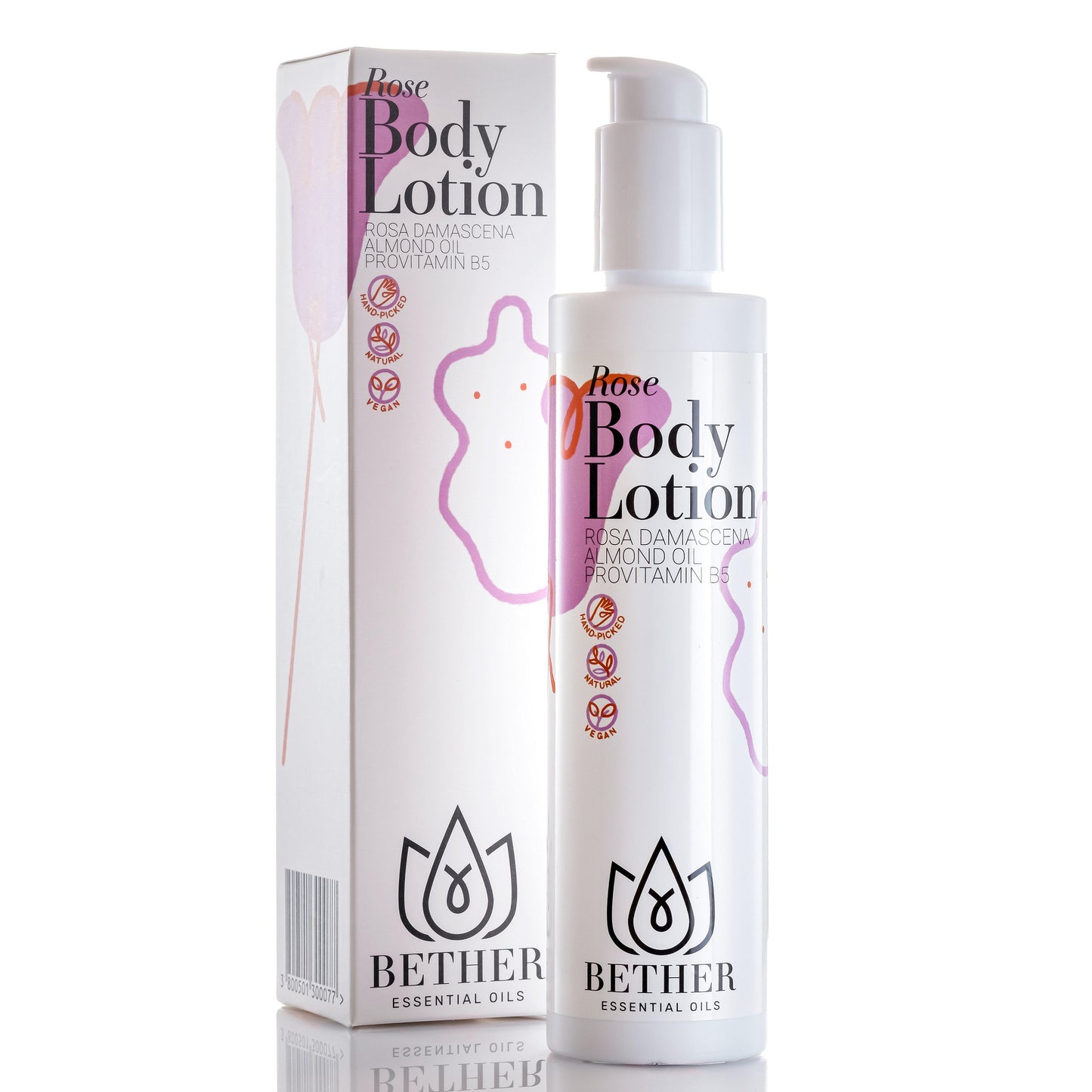 Лосион за тяло с роза