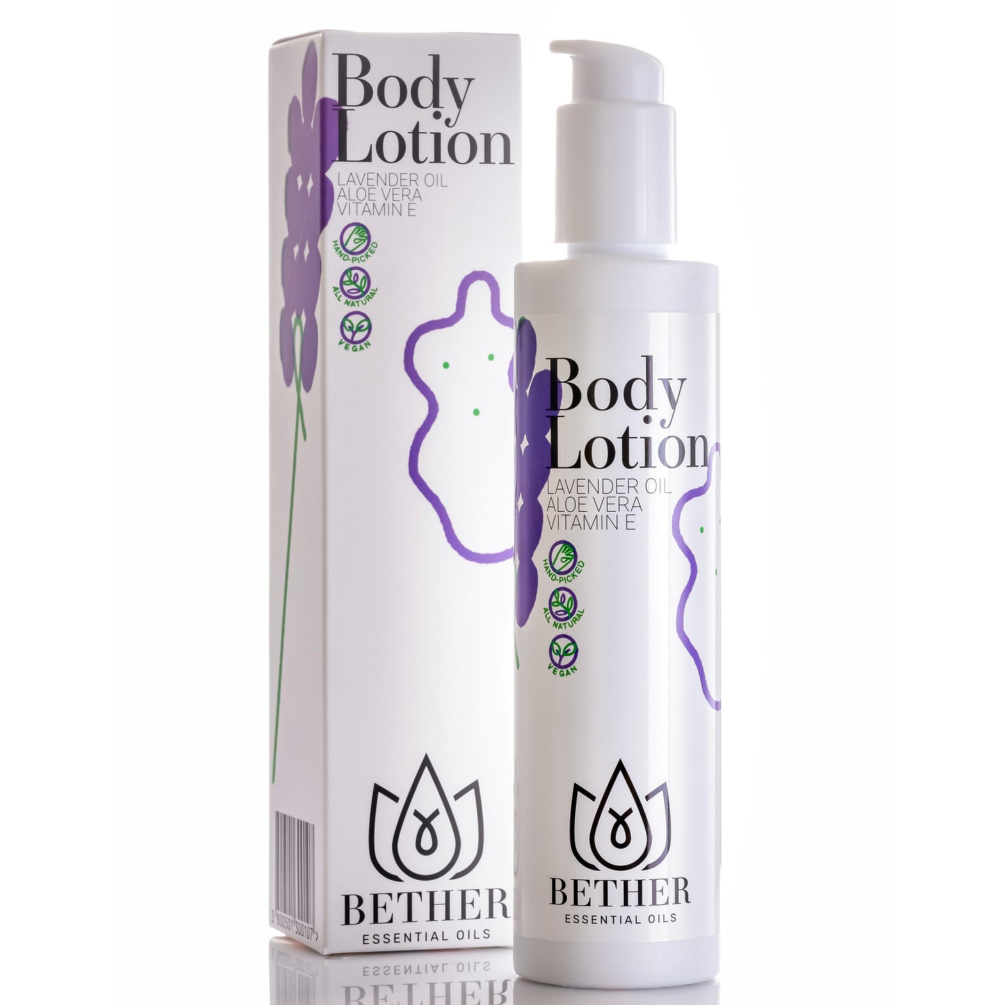 Лосион за тяло с лавандула